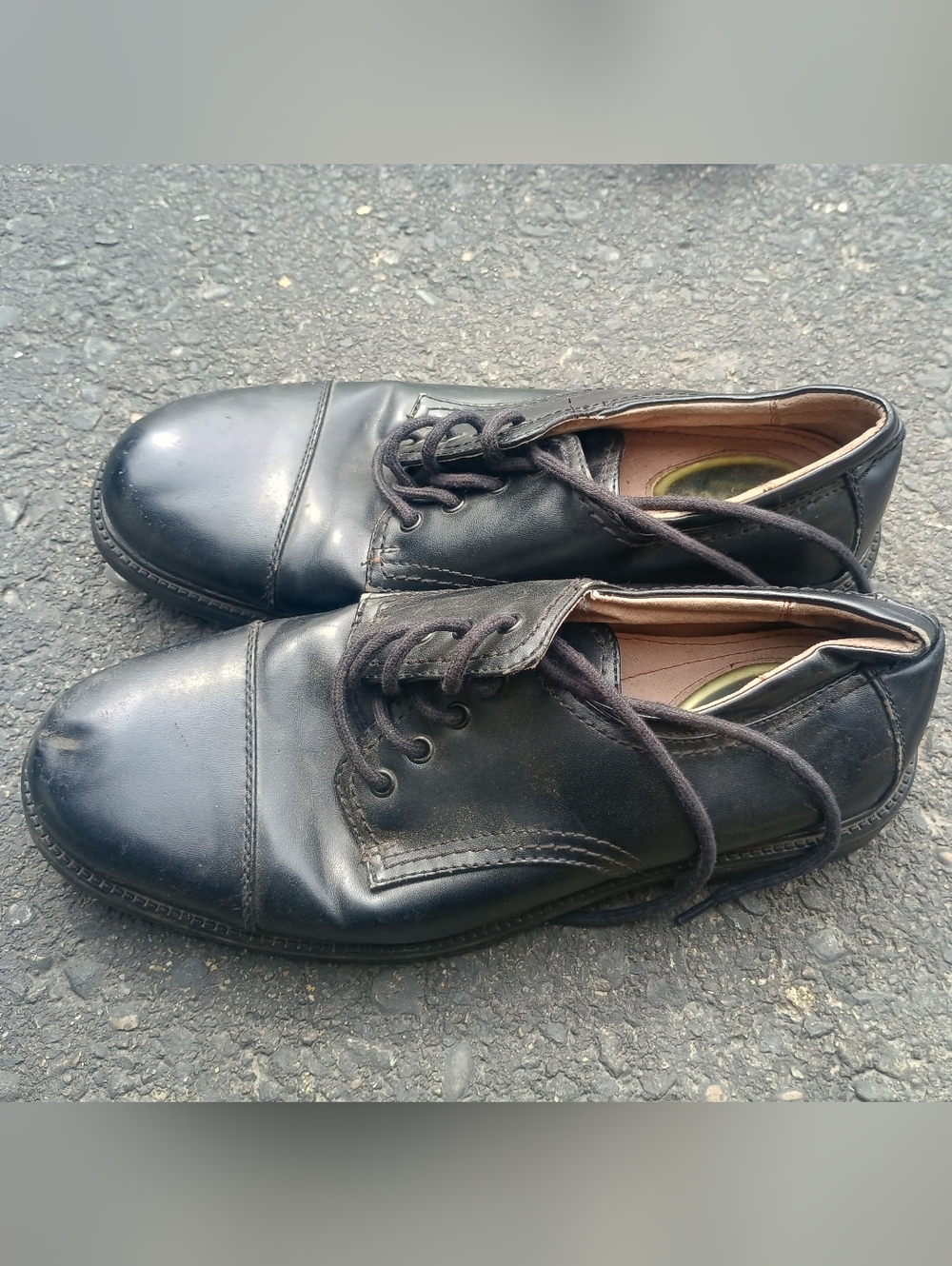 Merona Black Shoes Pre-owned Sz 9.5